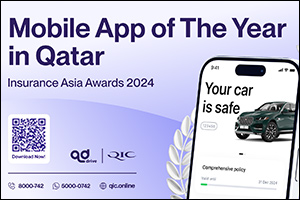 QIC Wins “Mobile App of The Year in Qatar” Accolade at The Insurance Asia Awards 2024