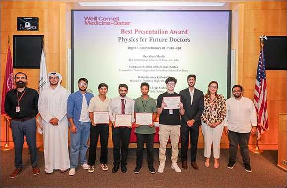 WCM-Q and TAMUQ jointly hold Physics for Future Doctors Summer Program for high school students