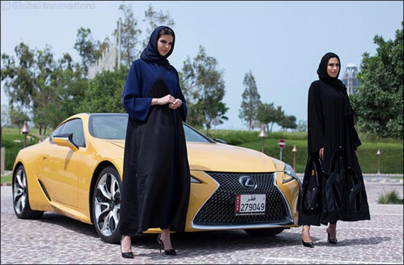 Lexus Qatar sponsors the 15th Heya Arabian Fashion Exhibition as Official Car.