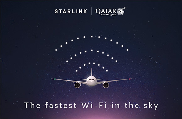 Qatar Airways Launches the World's First Boeing 777 Starlink-Equipped Flight, Taking the Future of In-flight Connectivity to New Heights