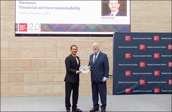 Siemens Qatar CEO discusses sustainability at Carnegie Mellon