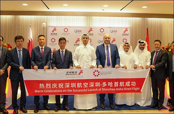 Hamad International Airport Further Enhances China-Qatar Connectivity with Inauguration of Shenzhen Airlines