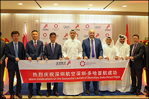 Hamad International Airport Further Enhances China-Qatar Connectivity with Inauguration of Shenzhen  ...